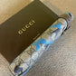 Gucci GG Supreme Camouflage Horsebit Long Wallet – Blue & Beige