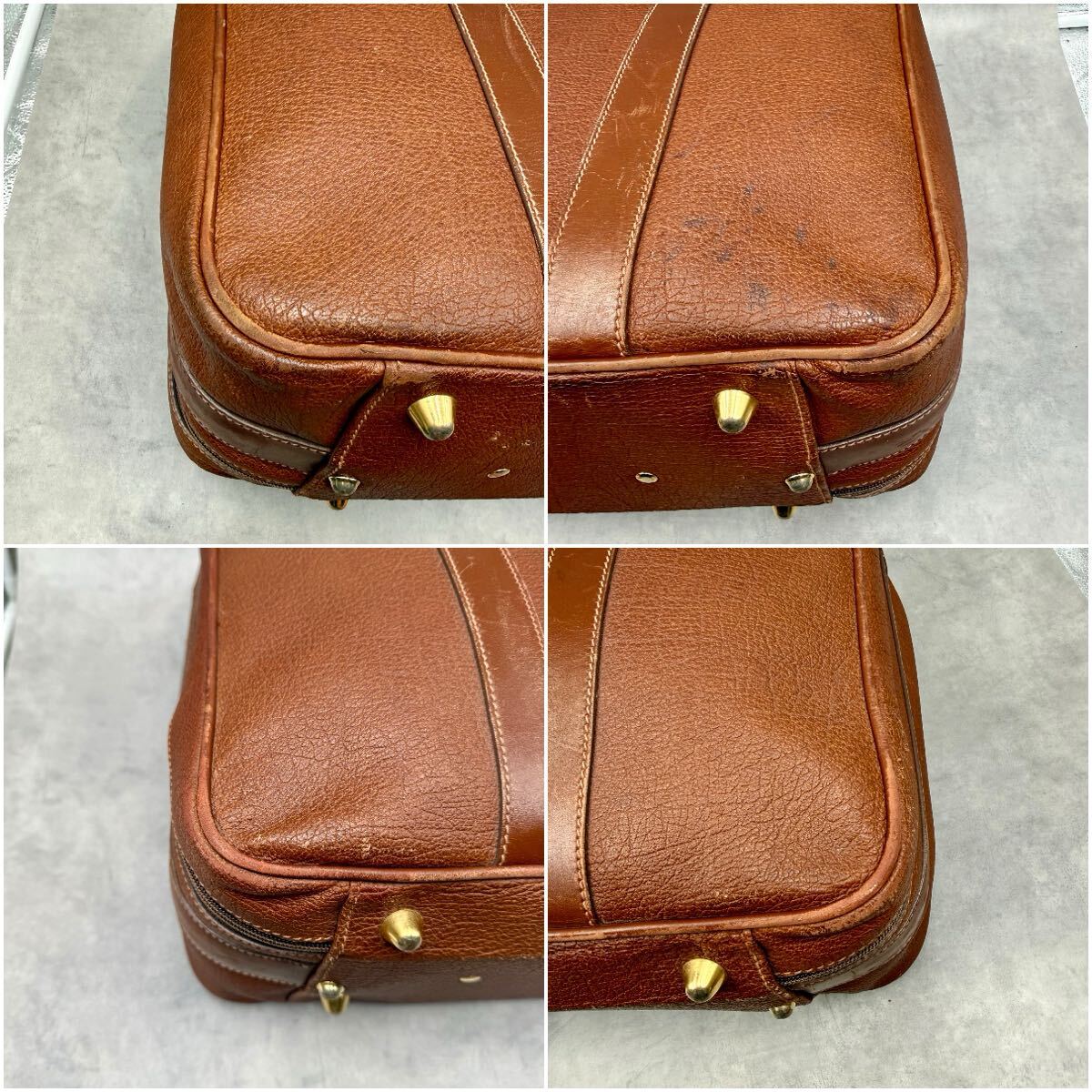 Gucci Luggage Bag | Vintage GG Canvas & Leather | Brown | Unisex