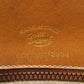 OLD GUCCI Vintage Shoulder Bag / Leather Camel Brown Crest Charm with Dust Bag 70s 80s w/COA