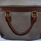 Celine Triumph Boston Bag | Canvas & Leather | Tan | Women's