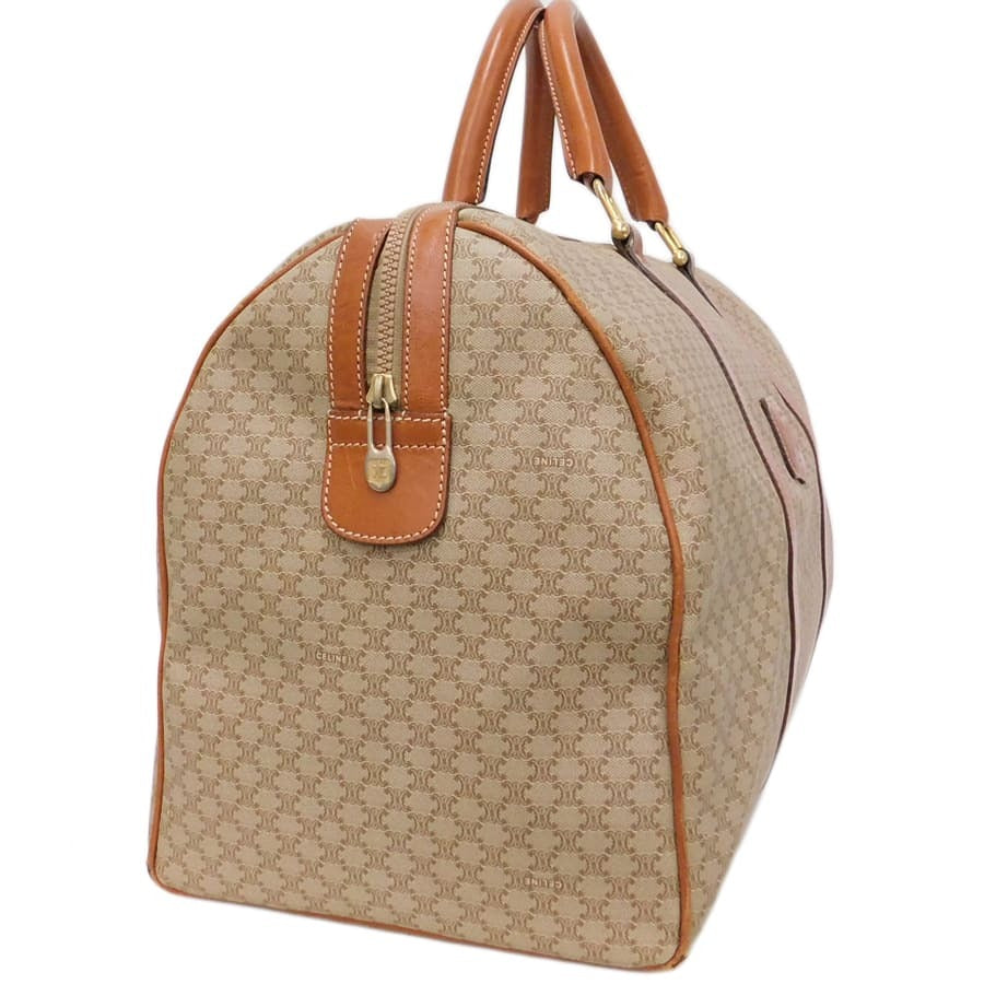 Celine Duffle Bag M08 Coated Canvas x Leather Triumph Unisex Business