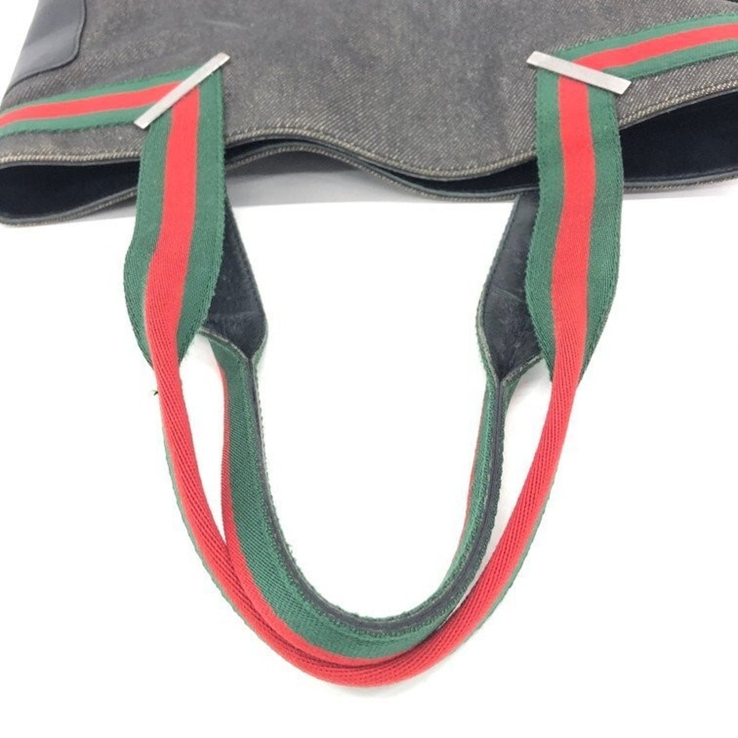 GUCCI Sherry Line Canvas Tote Bag 23983 002058