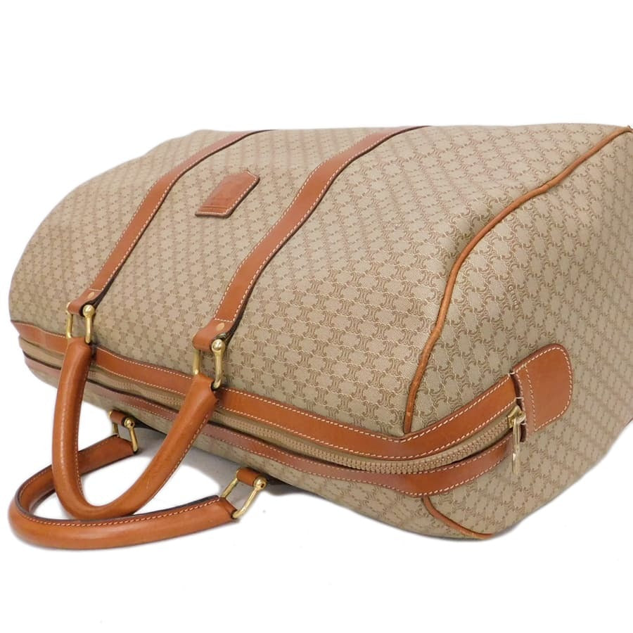 Celine Duffle Bag M08 Coated Canvas x Leather Triumph Unisex Business