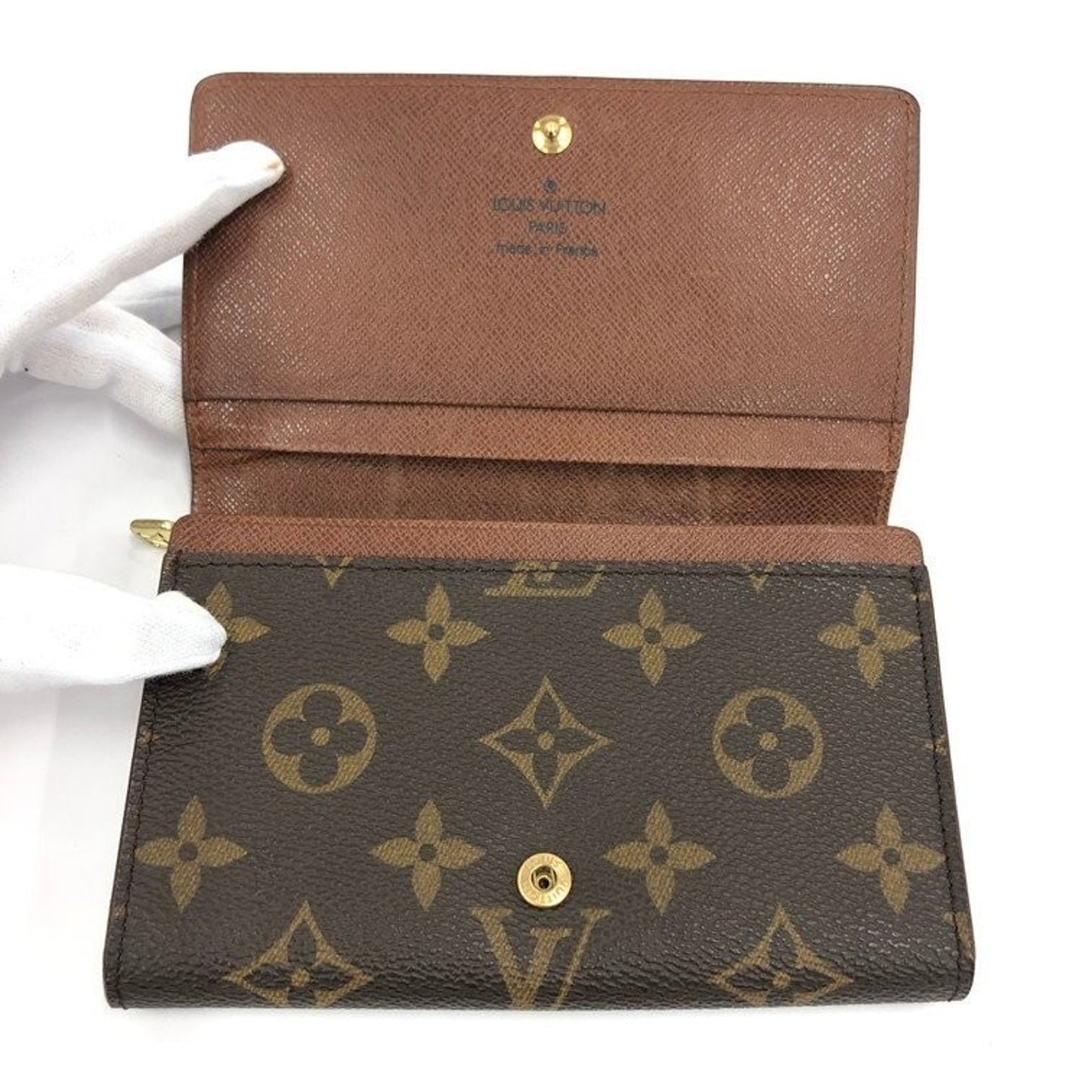 Louis Vuitton Monogram Portemonnaie Bietrezor Wallet M61730/RA0945