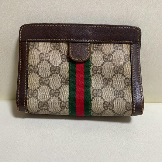 GUCCI Old Gucci Clutch Bag (Torn)