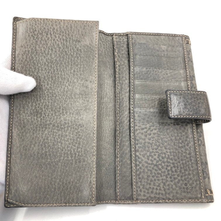 GUCCI Gucci Long Wallet GG Shima Horsebit 224257・2149