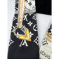 Louis Vuitton Bando Monogram LV Logo Ribbon Scarf
