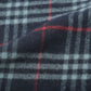 BURBERRY scarf/stole in Nova check, 100% lambswool, navy blue & Red