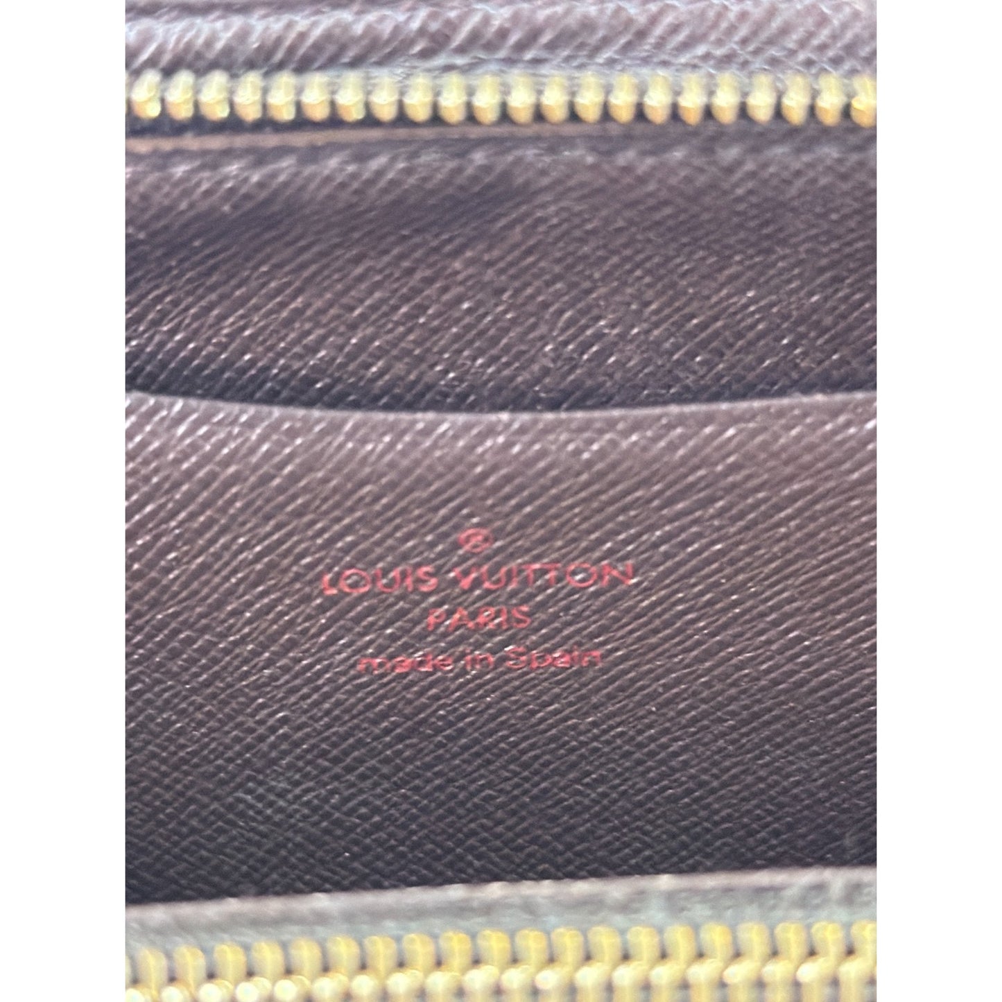 Louis Vuitton Damier Ebene Zippy Wallet