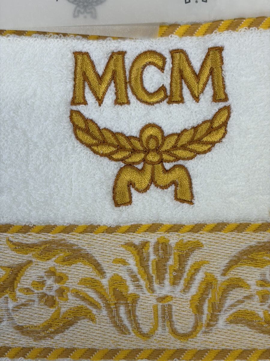 MCM Bath Towel (1) & Face Towels (2) - Box has some fading.