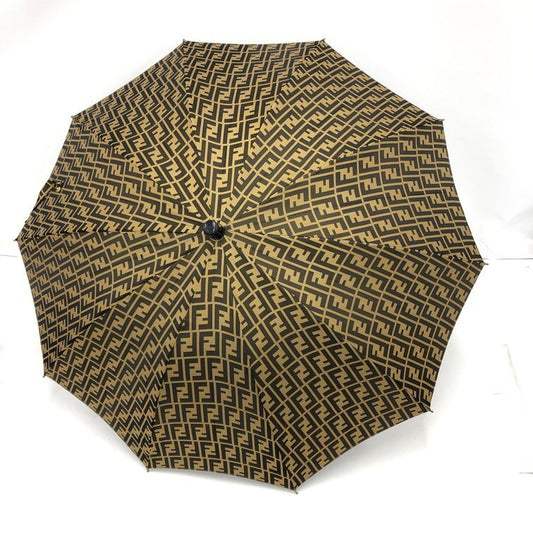 FENDI umbrella, Zucca pattern, straight handle type
