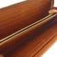 MCM Long Aren Zip Around Wallet in Visetos Cognac - Leather