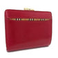 Burberry Bi-Fold Wallet | Leather & Nova Check Detail | Red