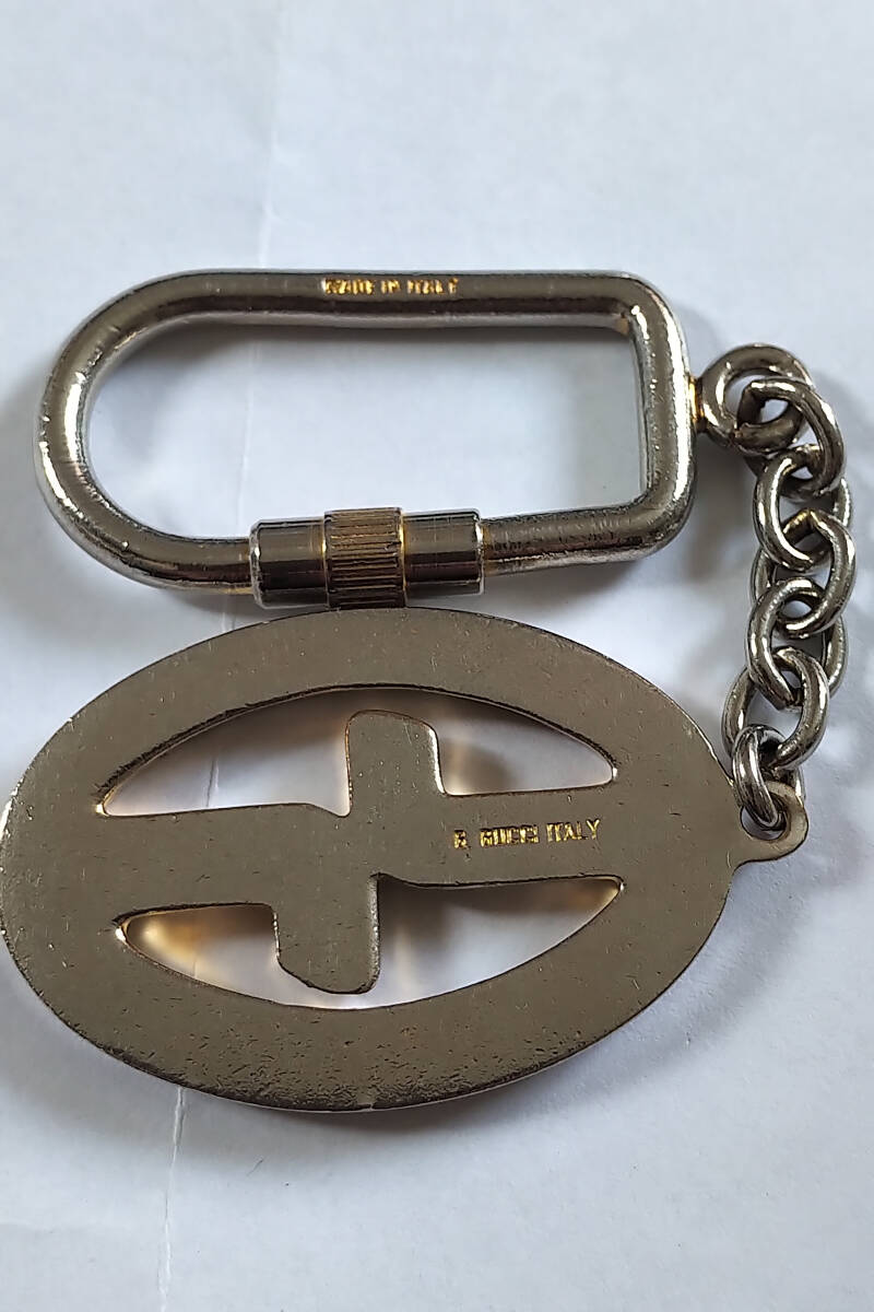 Gucci antique keychain, made in Italy, 1970s