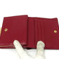 Burberry Bi-Fold Wallet | Leather & Nova Check Detail | Red