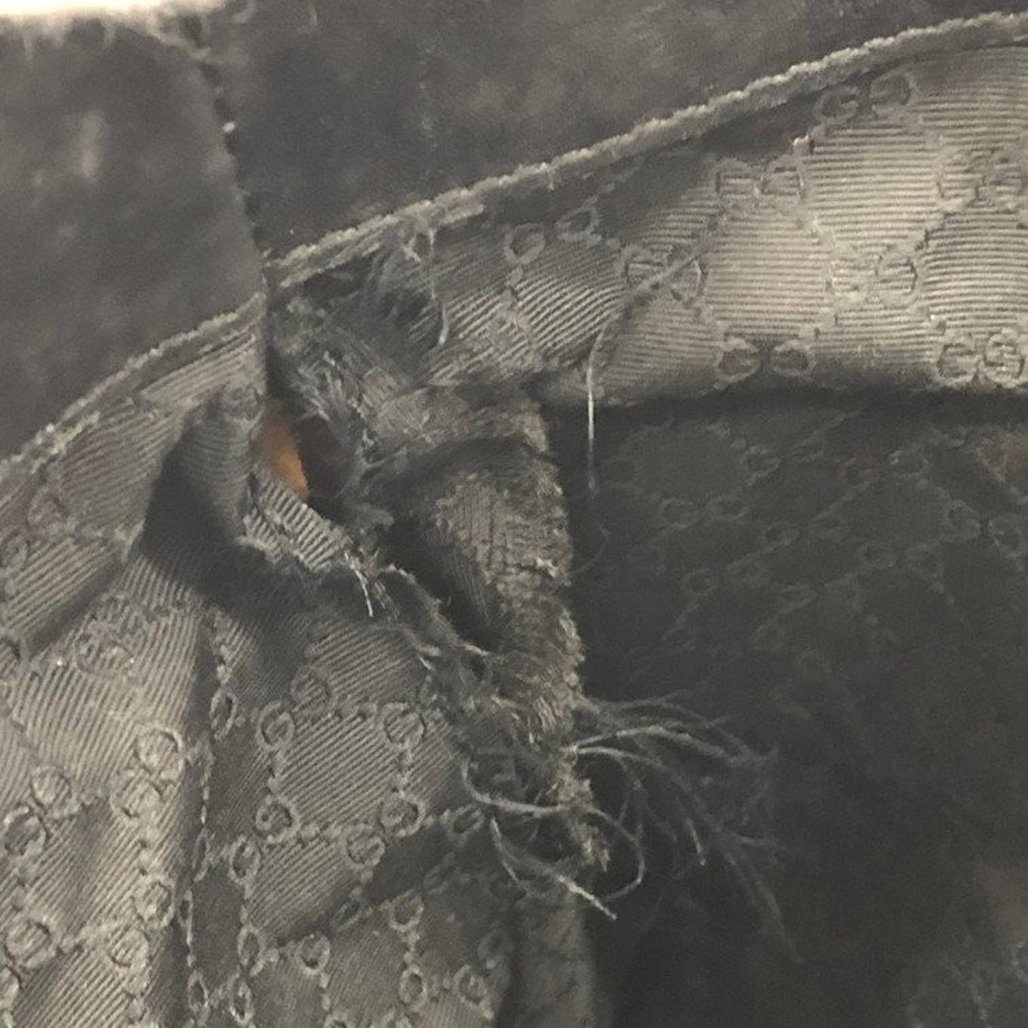 GUCCI Sherry Line Canvas Tote Bag 23983 002058