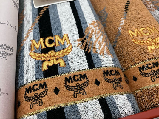 MCM Face Towel Wash Towel 100% Cotton Brand Towel