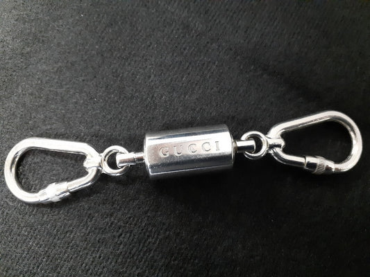 GUCCI Keyring Keychain Carabiner with Box