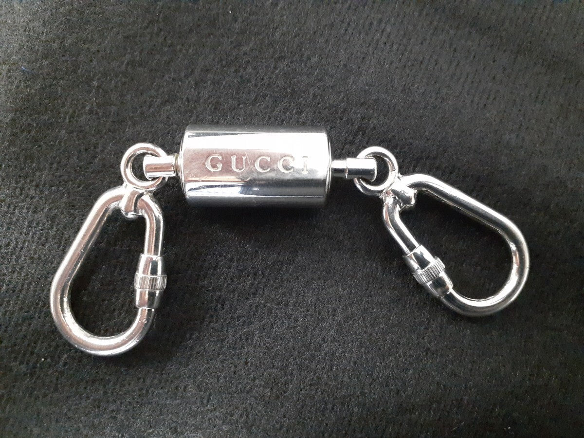 GUCCI Keyring Keychain Carabiner with Box