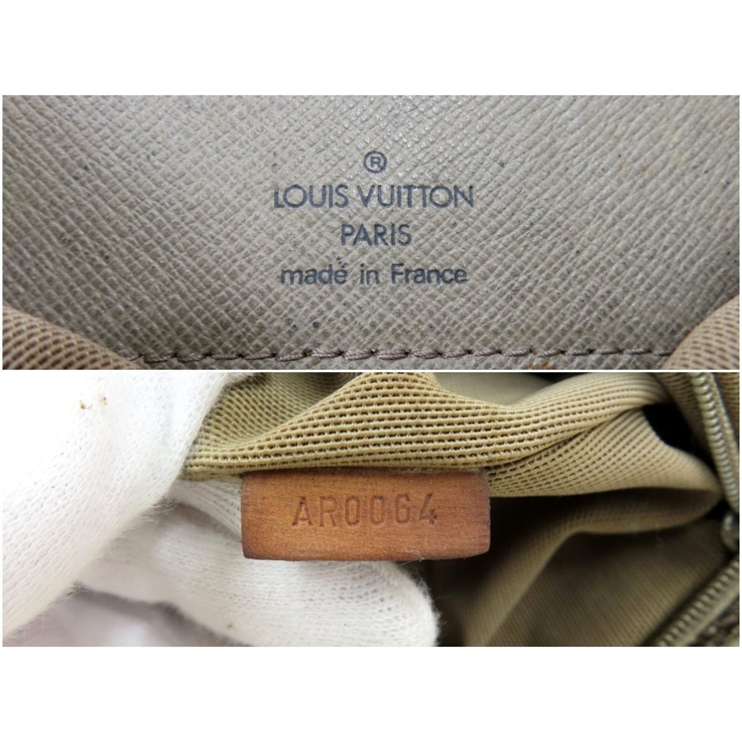LOUIS VUITTON M93211 Damier Geant Ceinture Jogging Belt bag with 2 bottles