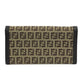FENDI Bi-fold Long Wallet, Zucca Pattern, 2270-8M0000-038