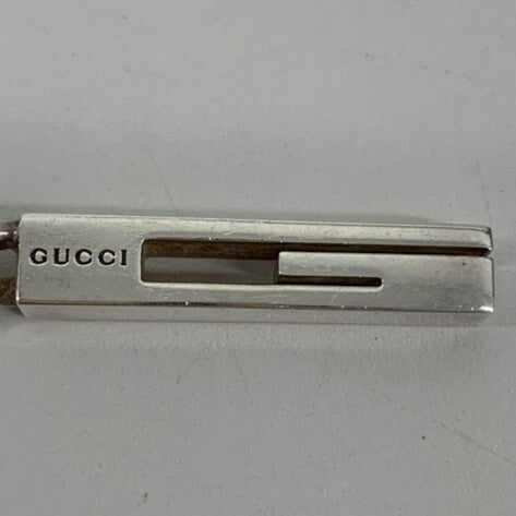 GUCCI necklace, silver (SV925) Includes box, dust bag Approx. 48cm length, 15.2g (Model number: GII63083)