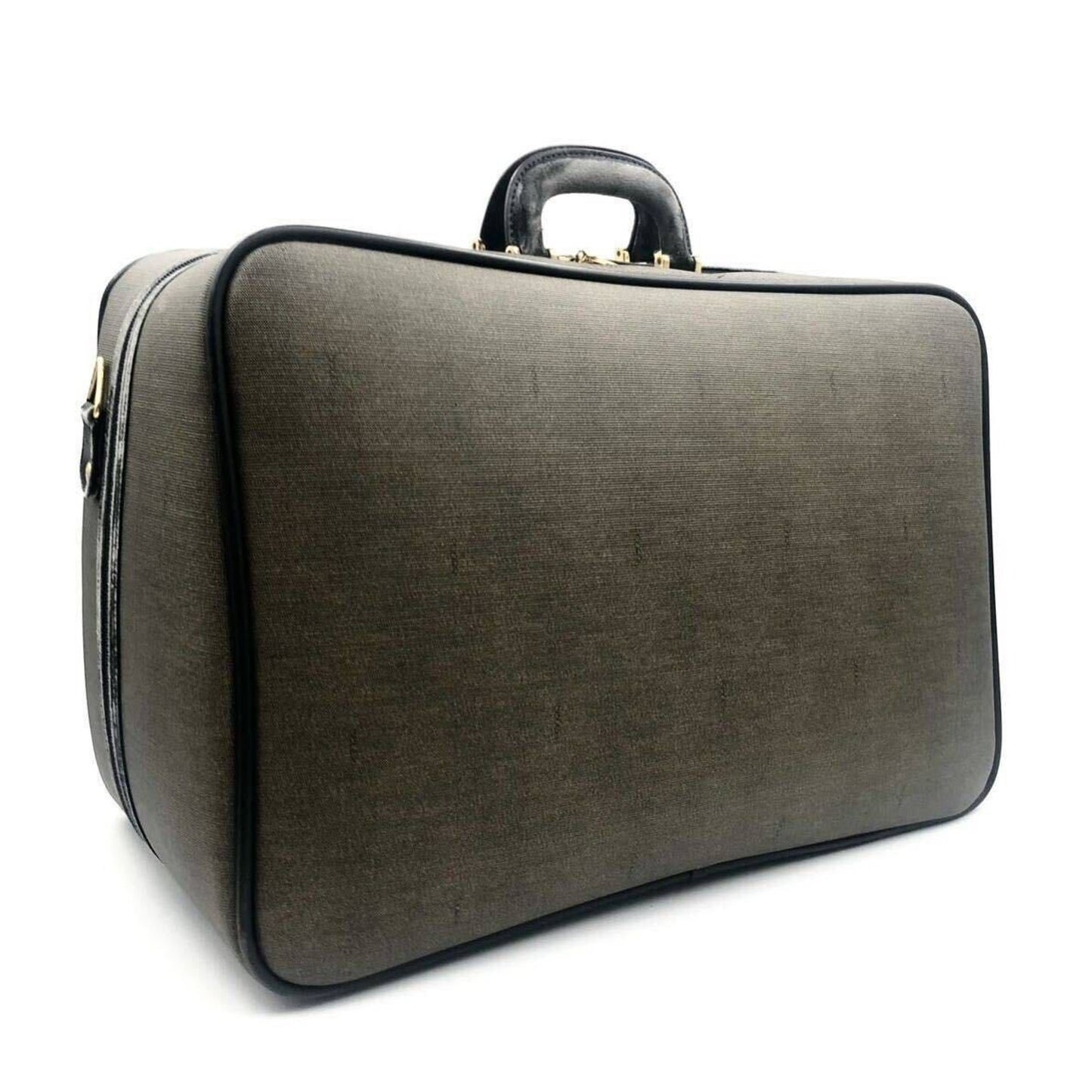 FENDI 2-way Large Capacity Trunk, Coated Canvas, Shoulder Strap, Bottom Studs