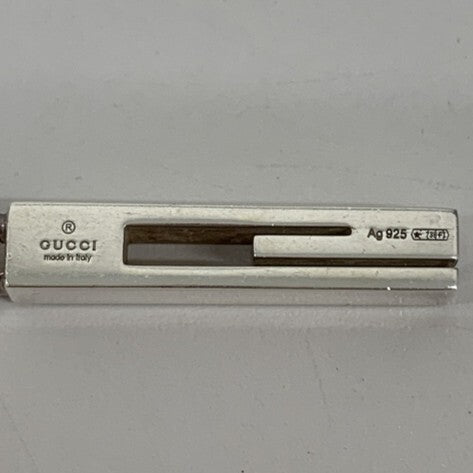 GUCCI necklace, silver (SV925) Includes box, dust bag Approx. 48cm length, 15.2g (Model number: GII63083)