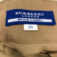 Burberry Blue Label Nova Check Skirt With Strap Beige Size 38