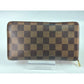 Louis Vuitton Damier Ebene Zippy Wallet