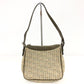 Celine Macadam Crossbody Bag | Canvas & Leather Shoulder Bag | Brown | Women's