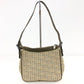 Celine Macadam Crossbody Bag | Canvas & Leather Shoulder Bag | Brown | Women's