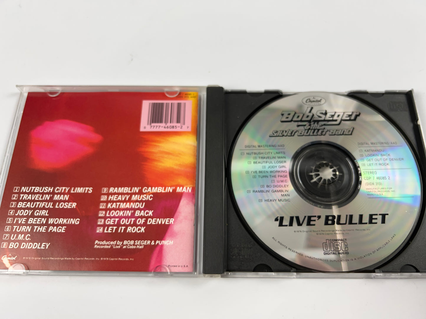 Bob Seger The Silver Bullet Band Live Bullet (CD)