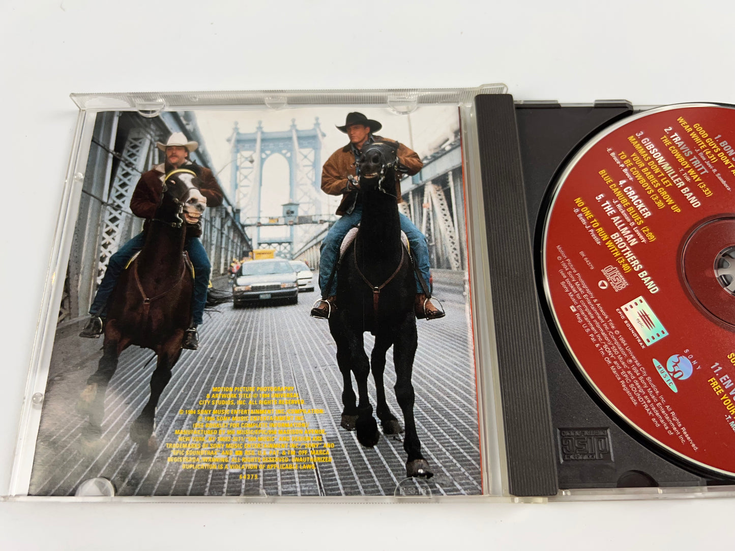 The Cowboy Way - 1994 Sony Music Soundtrack CD