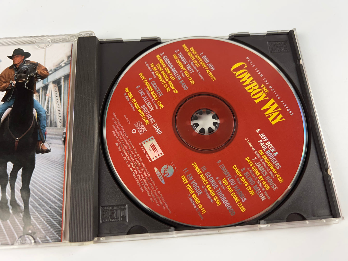 The Cowboy Way - 1994 Sony Music Soundtrack CD