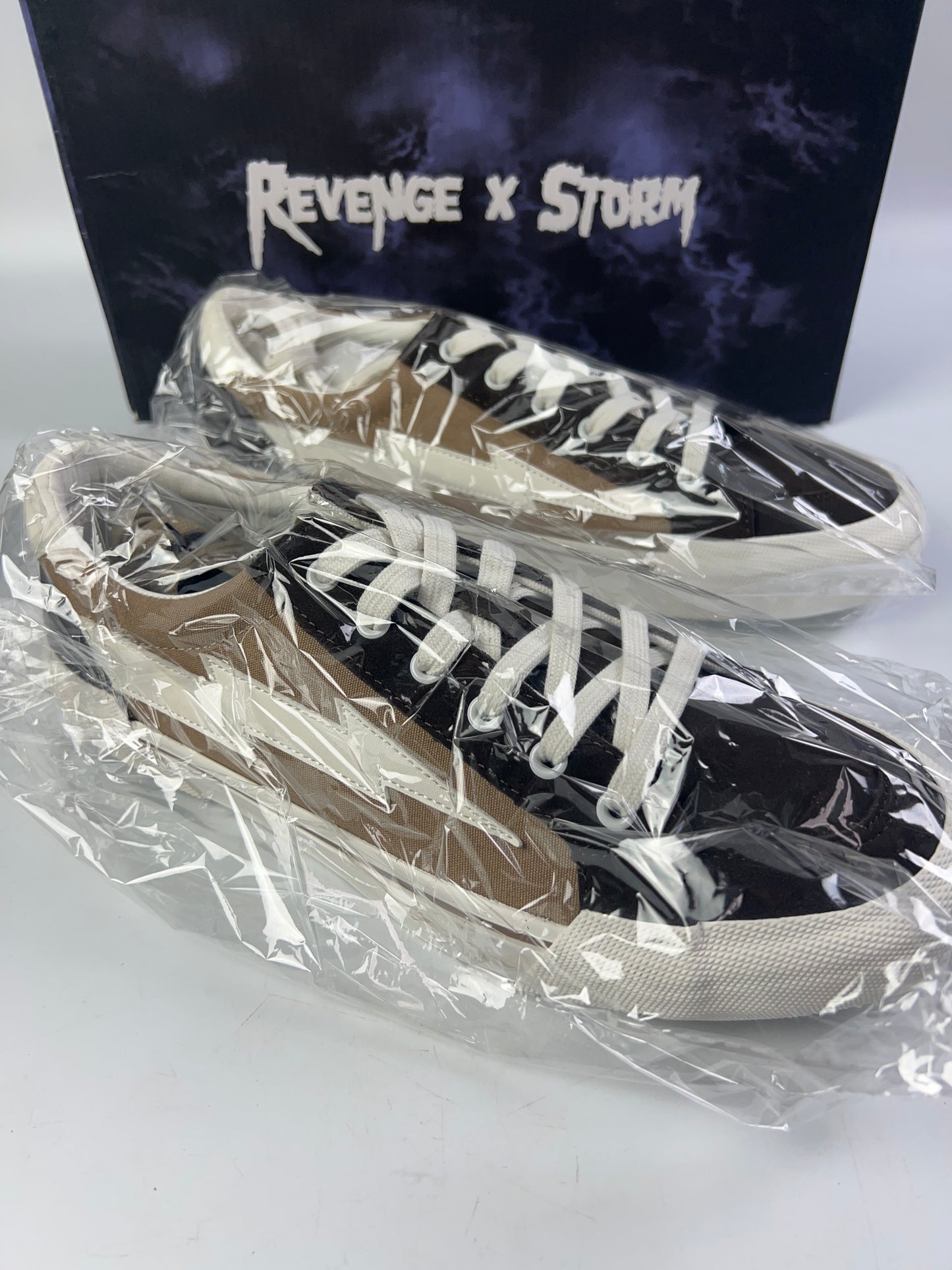 Revenge x Storm Size 11 Vol. 2 Brown/ White 100% Authentic Newest Release NIB