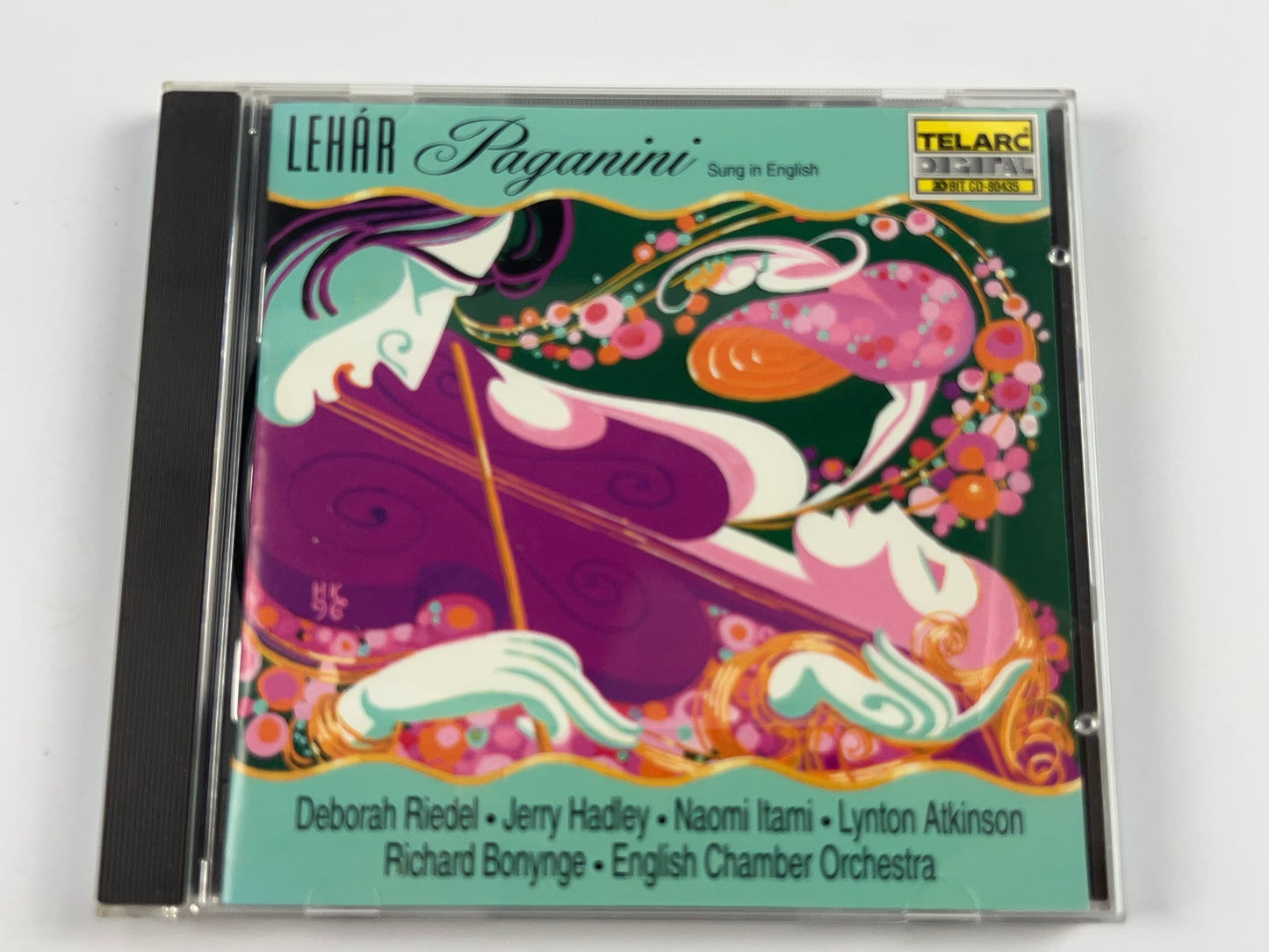 Lehar Paganini (CD, Sep-1997, Telarc Distribution) English Chamber Orchestra