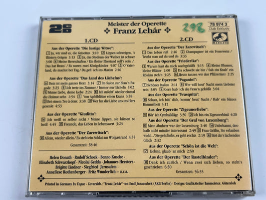 Franz Lehar - Meister Der Operette MARCATO (2CD)