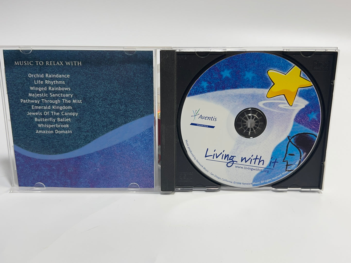 Living With It - Music To Relax With - Aventis Oncology 2002 CD