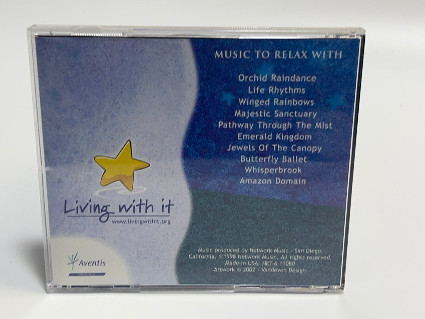 Living With It - Music To Relax With - Aventis Oncology 2002 CD