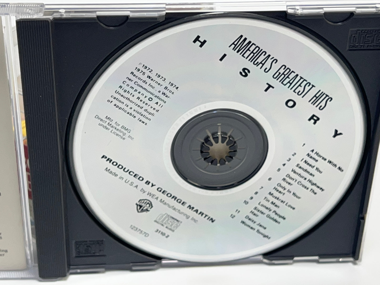 America : History: America's Greatest Hits CD (1987)