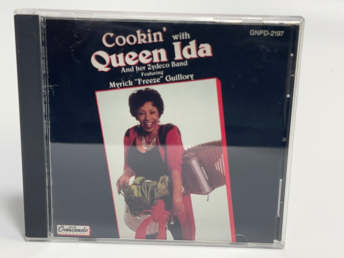 Cookin' with Queen Ida by Queen Ida & Her Zydeco Band (CD, 1995, GNP/Cresendo)