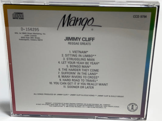 Jimmy Cliff ~ Reggae Greats ~ (CD, Best of Greatest Hits Mango)