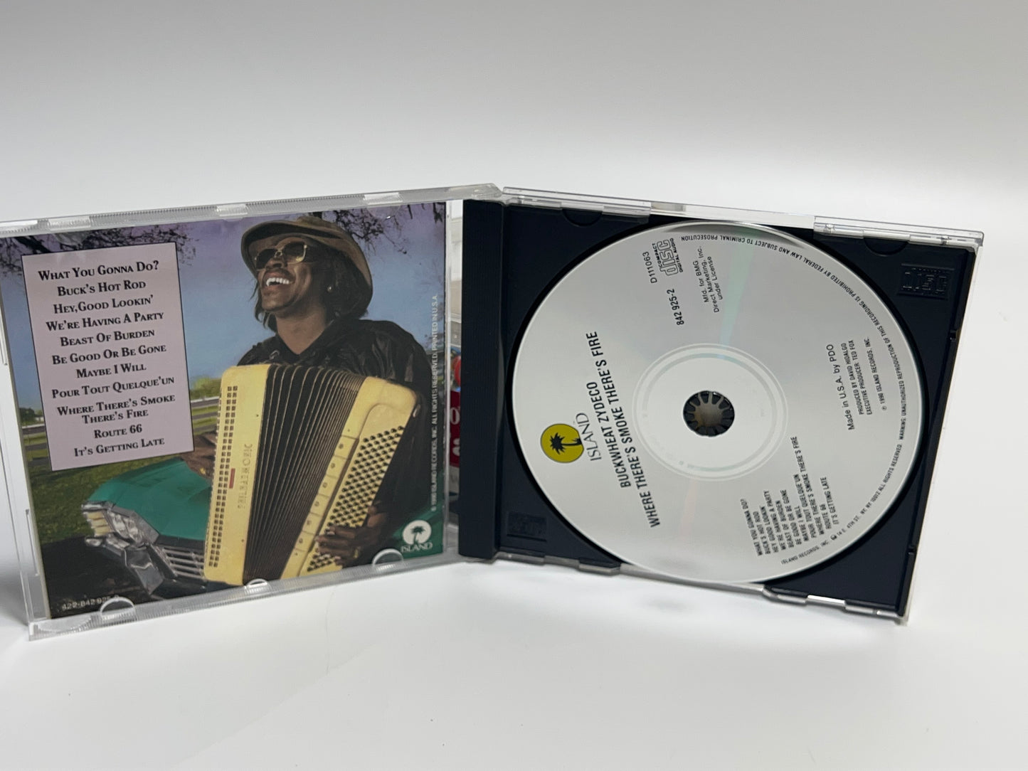 BUCKWHEAT ZYDECO - Where There's Smoke There's Fire CD