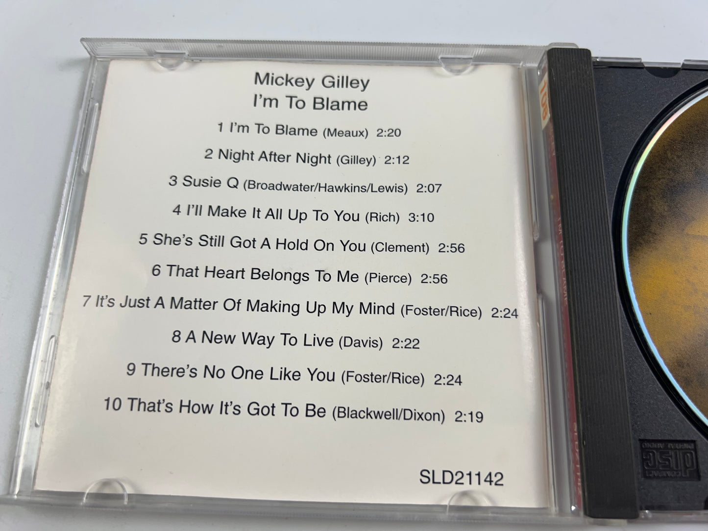 I'm to Blame by Mickey Gilley (CD, Apr-2007, Prime Cuts)