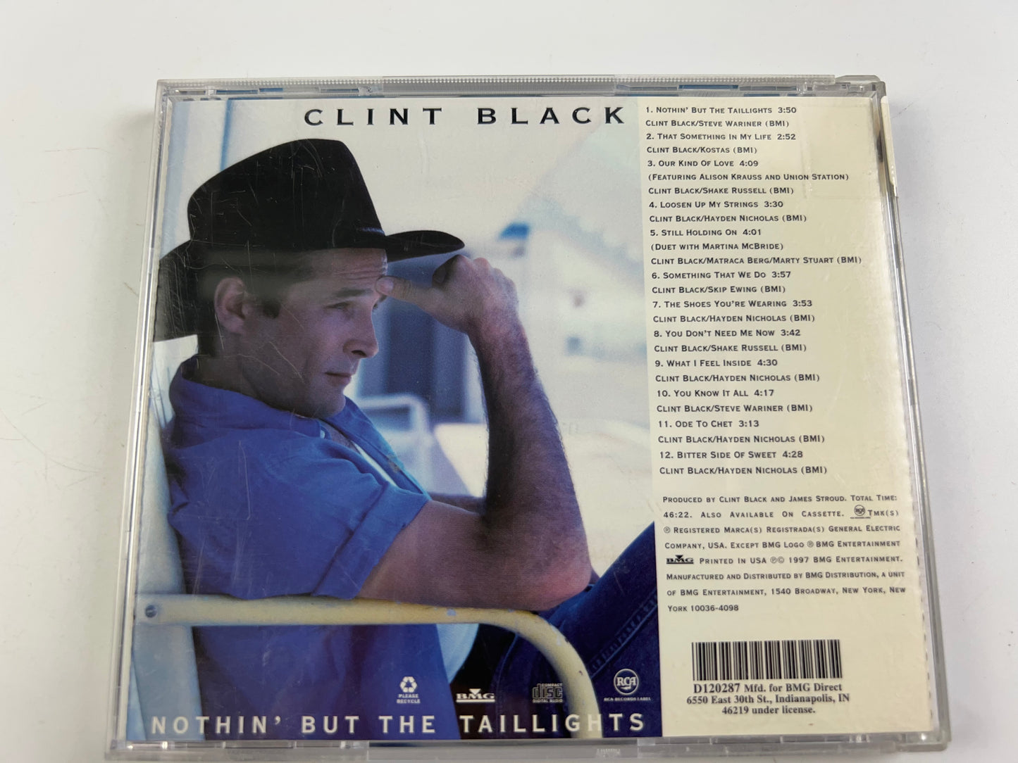 Nothin' But the Taillights - Audio CD By Clint Black