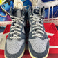 NIKE DUNK HIGH USED SIZE 8.5 NOTRE MIDNIGHT NAVY CW3092 400