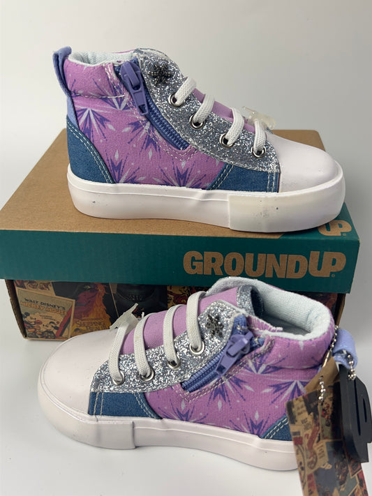 Elsa & Anna Sneakers 7T by Ground Up