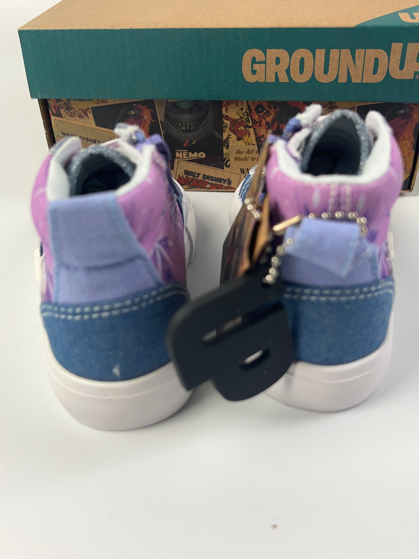 Elsa & Anna Sneakers 7T by Ground Up