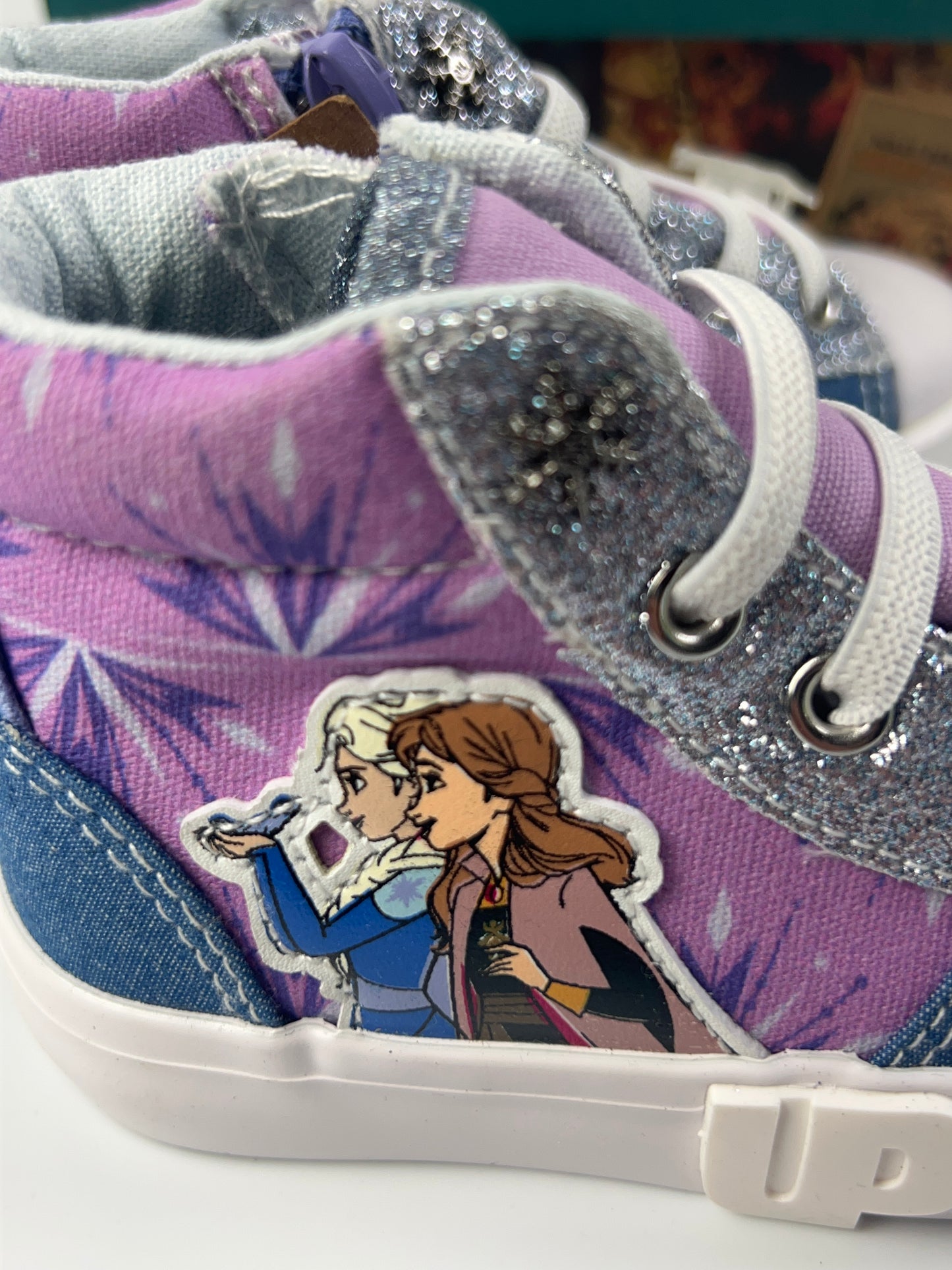 Elsa & Anna Sneakers 7T by Ground Up